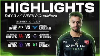 FULL DAY HIGHLIGHTS | Major I Qualifiers Week 2 Day 3 | CDL 2023-24