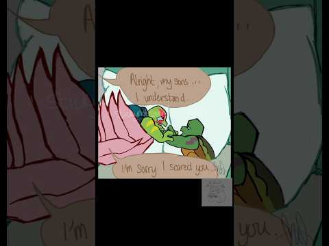 Inseparable Twins💜💙 ||ROTTMNT Comic Dub!!|| #tmnt #riseofthetmnt #rottmnt #comicdub #saverottmnt