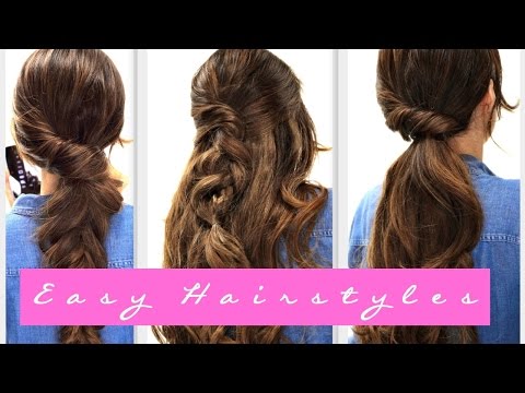 4 Easy Lazy Hairstyles For Winter Everyday Hairstyle For Medium