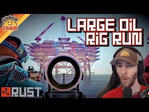 RUST S1E8 | chocoTaco Takes On the Large Oil Rig ft. Manny and Ron