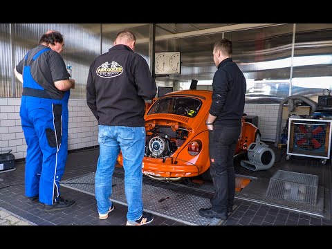 Rauf auf die Rolle! Was bringt der 2,9-Liter-Typ-4-Motor im VW Käfer fürs AIRCOOLED RACE WEEKEND?