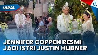 Jennifer Coppen dan Justin Hubner Resmi Menikah di Bali, Tampil dalam Balutan Busana Bernuansa Putih
