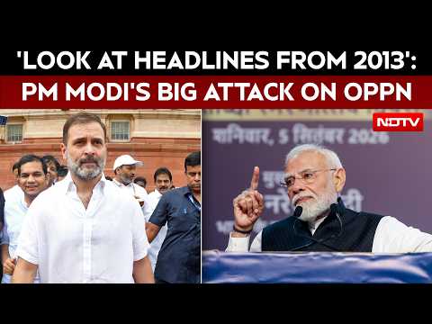 PM Modi News | 'Look At Headlines From 2013': PM Modi's 'Fragile Five' Dig At UPA