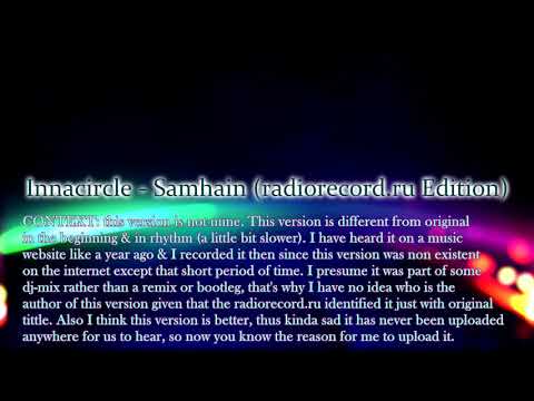 Innacircle - Samhain (radiorecord.ru Edition)