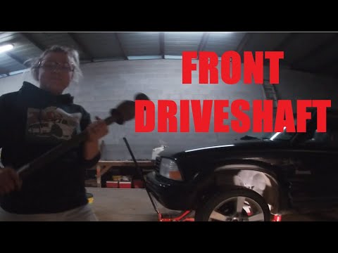 HOW TO: S-10 FRONT DRIVE SHAFT REMOVAL // S10 SONOMA BLAZER JIMMY BRAVADA HOMBRE S15 // BRAVADA EP.4