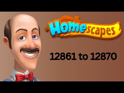 Homescapes || level 12861 to 12870