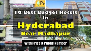10 Best Budget Hotels In Hyderabad Near Madhapur | हैदराबाद में सस्ते होटल