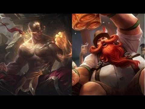 pazzissima botlane troll lee sin x gragas