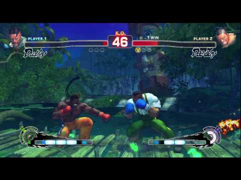 The Golden Gunman (Dudley) vs Hatim (DeeJay) - Super SF4 Preview London