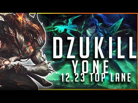 Dzukill - Yasuo vs Vayne TOP Patch 12.23 - Yasuo Gameplay