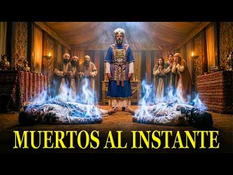 ¿Por qué DIOS QUEMÓ VIVOS a los dos hijos de Aarón? El SECRETO que el texto bíblico casi no explica