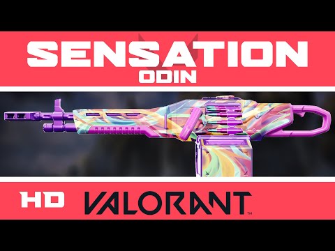 Sensation Odin VALORANT Skin | New Skins Collection Showcase