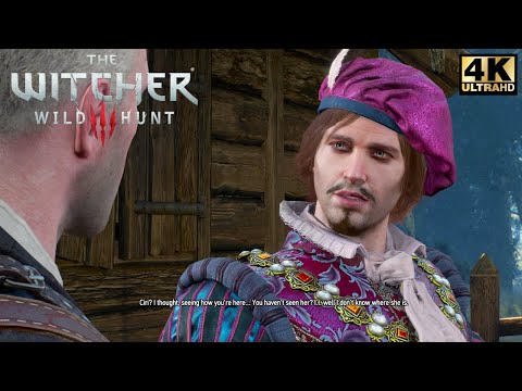 【4K】The Witcher 3 Wild Hunt : Walkthrough - Part 66 A Poet Under Pressure