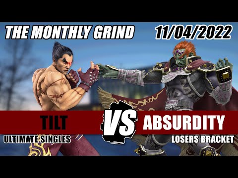 The Monthly Grind #2 LR4 - Tilt (Kazuya) vs. Absurdity (Ganondorf) - Smash Ultimate