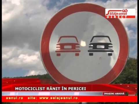 MOTOCICLIST RANIT IN PERICEI