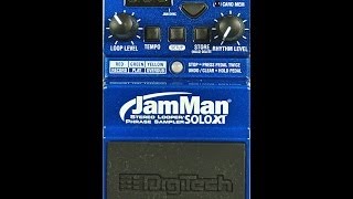 Video thumbnail for Digitech JamMan Solo XT by Prymaxe