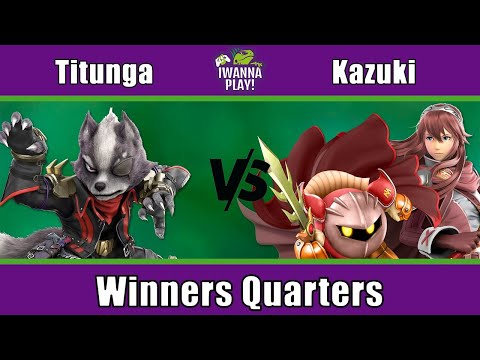 IWS 34 - Titunga (Wolf) vs Kazuki (Meta Knight/Wolf/Lucina) - Winners Quarters