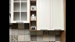 Неоклассическая угловая белая кухня Проект 36 фото 10