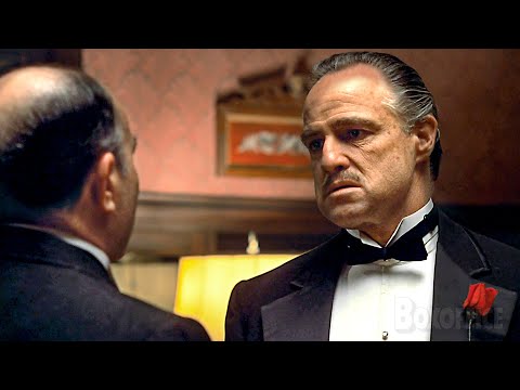 Ni siquiera pienses en llamarme Padrino | Primera escena legendaria | El padrino | Clip en Español