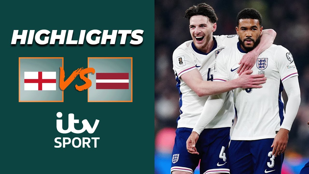 HIGHLIGHTS - England v Latvia | Reece James scores worldie free-kick!