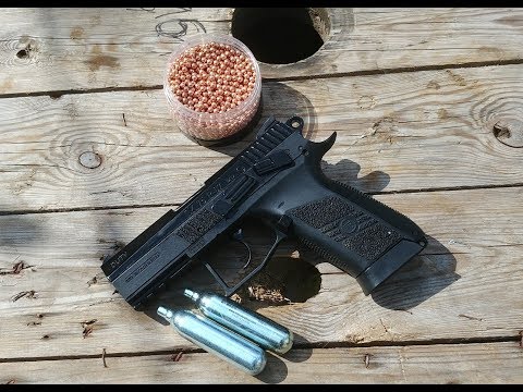 CZ 75 P07 DUTY  I Recenzja pistoletu wiatrówki 4.5 mm BB CO2