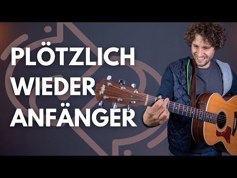 Ich lerne nach 20 Jahren komplett neu Gitarre