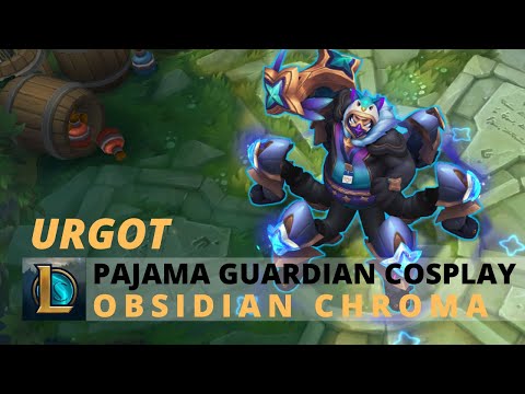 Pajama Guardian Cosplay Urgot Obsidian Chroma - League Of Legends