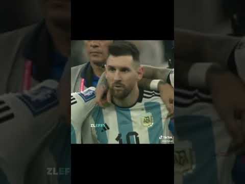 The moment MESSI Realised he won the WorldCup 