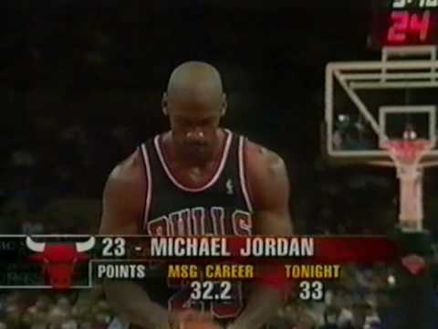 MICHAEL JORDAN: 42 pts vs New York Knicks (1998.03.08)