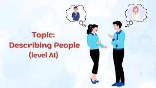 English shadowing | Describing People | Level A1 | How to improve English