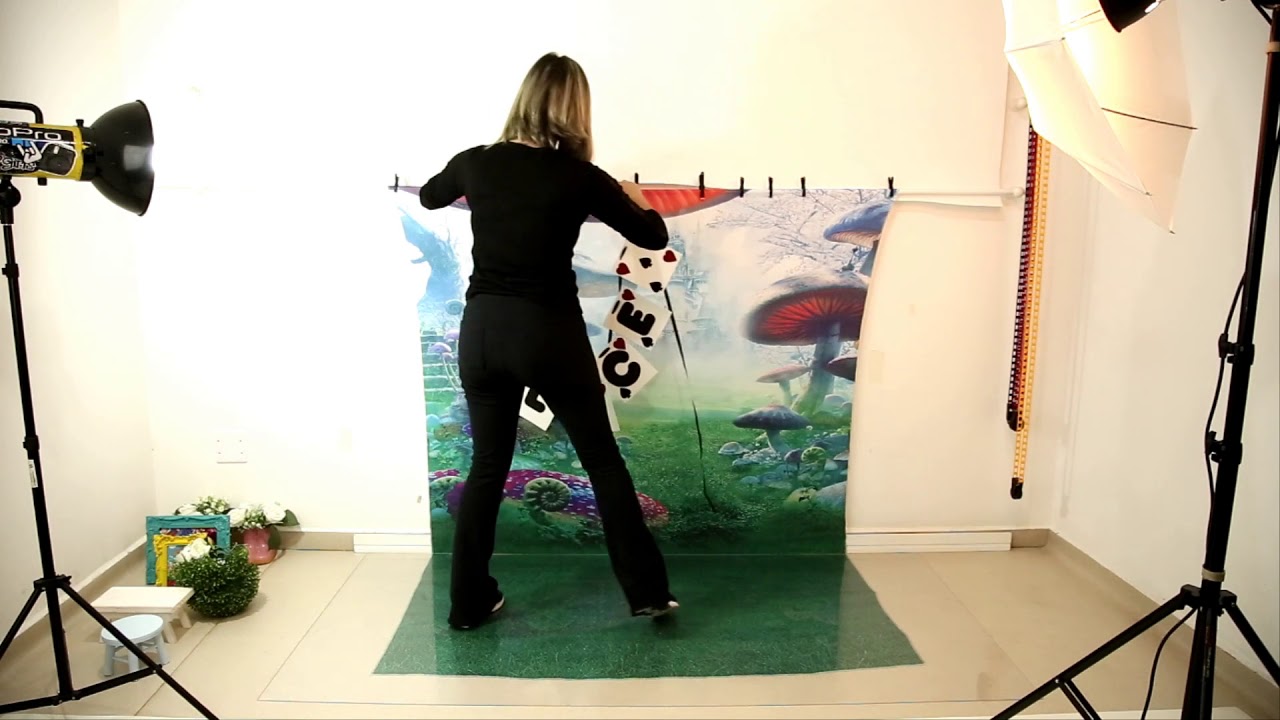 {Fundo Fotográfico Alice No Pais das Maravilhas}