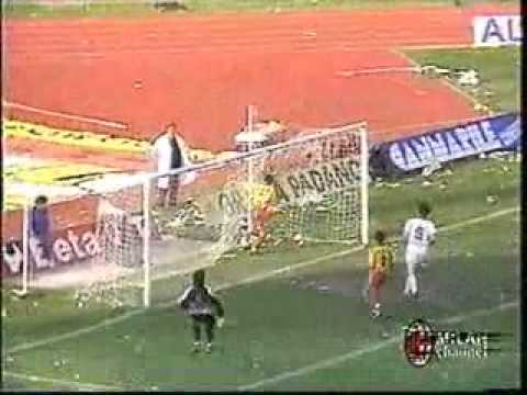 Lecce-Milan 0-3 stagione 90-91