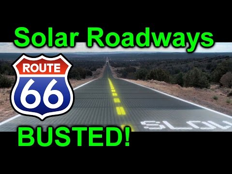 EEVblog #902 - Solar Roadways Route 66 BUSTED!