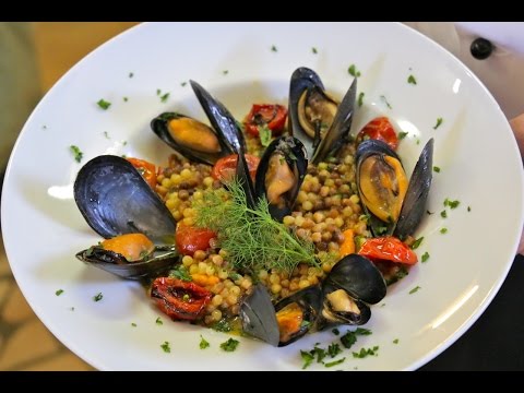 How to Make Risotto-style Fregola Pasta with Mussels | Pasta Grannies