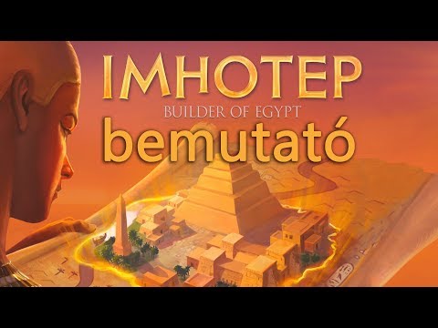 Imhotep - társasjáték bemutató - Jatszma.ro