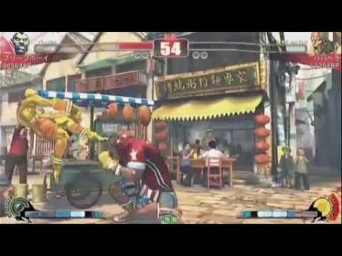 Satoshi Low (Guile) & Burifu Boy (Balrog) vs Mother Boy (Zangief) & Babahera (Dhalsim) [Kumagai]