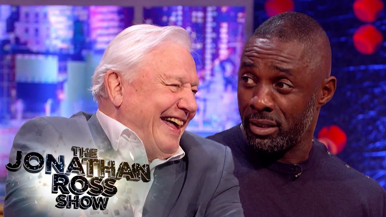 Sir David Attenborough Terrifies Idris Elba With 'Land Octopus' | The Jonathan Ross Show
