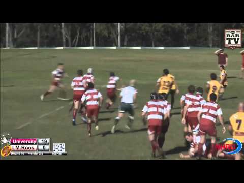 2014 NHRU Round 16 Premier 2 Highlights - Newcastle University v Lake Macquarie