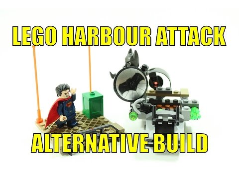 LEGO BATMAN VS SUPERMAN 76044 ALTERNATIVE BUILD HARBOUR ATTACK Video