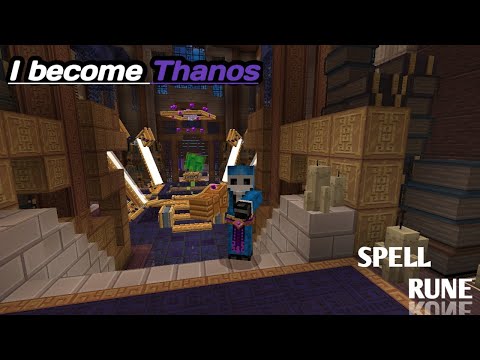 🔥Ultimate Power Unleashed! Bee Player as Thanos in Spell Rune🔥