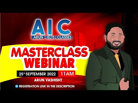 FREE Masterclass Webinar on IELTS Speaking | 25th September 2022 | SUNDAY