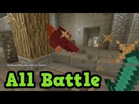 Minecraft Battle Mode ALL MAPS Live