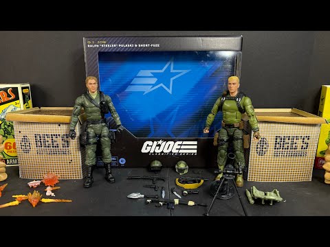 GIJoe Classified Steeler and Short-Fuze Exclusive 