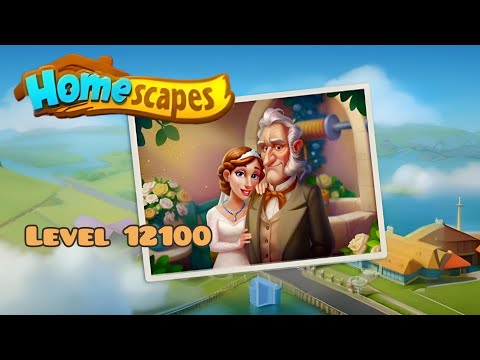 "Homescapes Level 12100 🎉 Crafting a Wedding Dress & Secret Party Venue 👰✨"