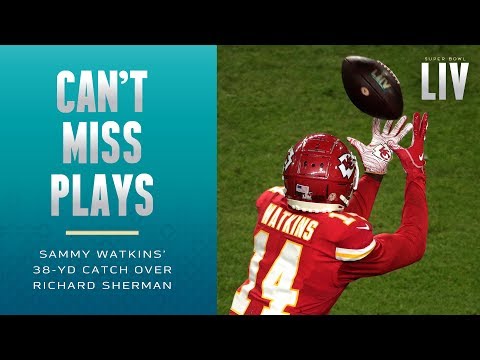 Sammy Watkins Beats Richard Sherman on Crucial Completion | Super Bowl LIV Video