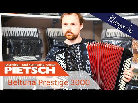 Akkordeon - Beltuna Prestige 3000 in B-Griff - Klangprobe