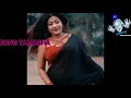 TUSHMITA EXPRESSION HOT PHOTOSHOOT BLACK SAREE SAREE LOVER SAREE FASHION Full HD 2021