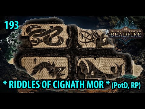 Pillars of Eternity 2 Deadfire Turn-Based Path of the Damned CIGNATH MOR PUZZLES (5.0 Roleplay) #193