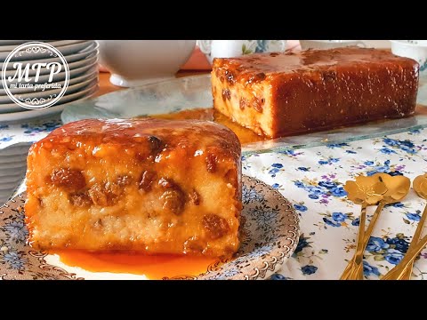 PUDÍN DE PAN | Receta fácil | Mi tarta preferida
