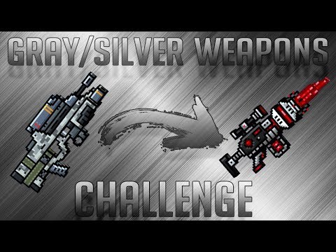 Pixel Gun 3D - Gray / Silver Weapons Challenge